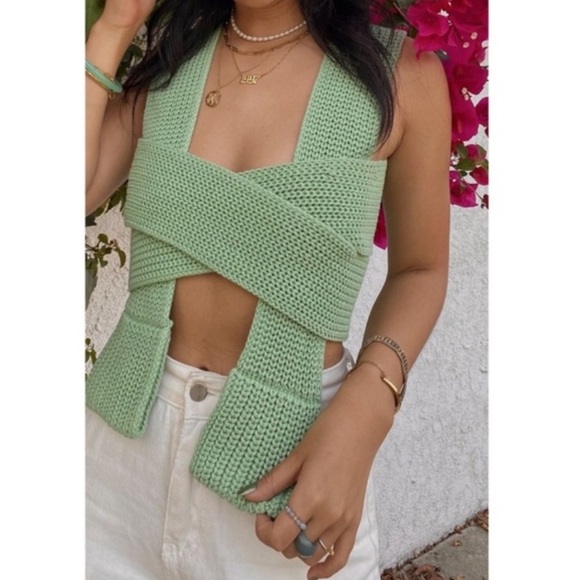 New - Simonett: Winter Nanu Top - Green, S/M - Picture 4 of 7